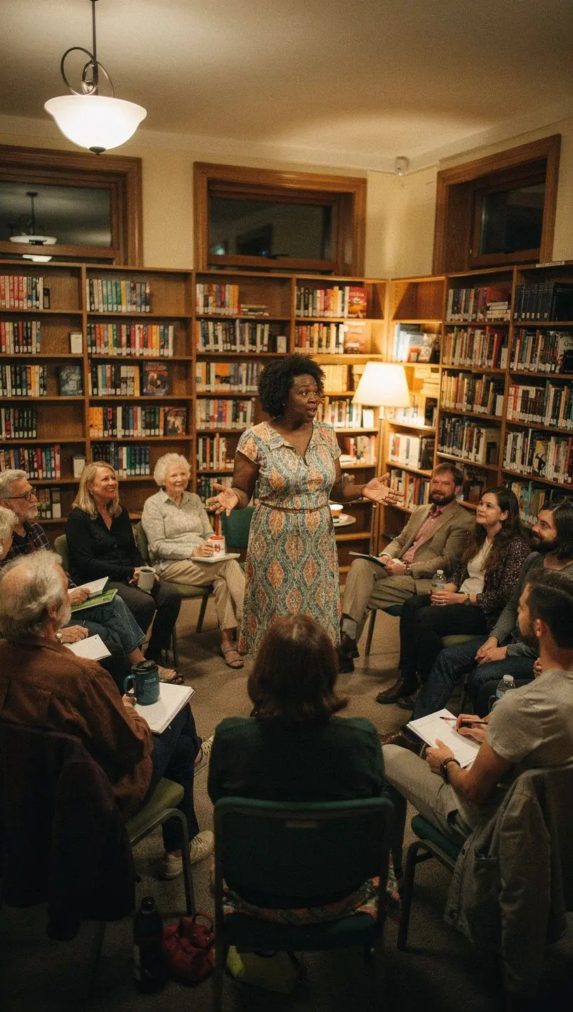 A bustling farmers market in California showcasing local products and community engagement.