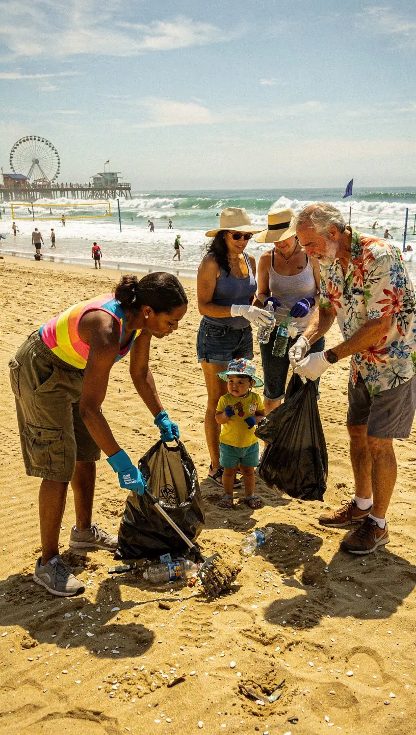 Portrait of a local expert interviewed for the blog, with a backdrop of a California cityscape.