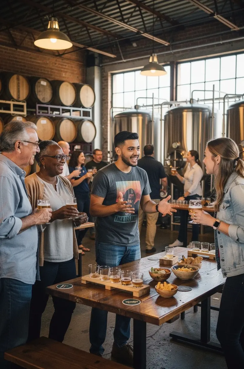 Professional woman sharing insights during a virtual webinar on community development.